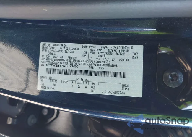 1FT7W2BT7KEC73409: 44194629