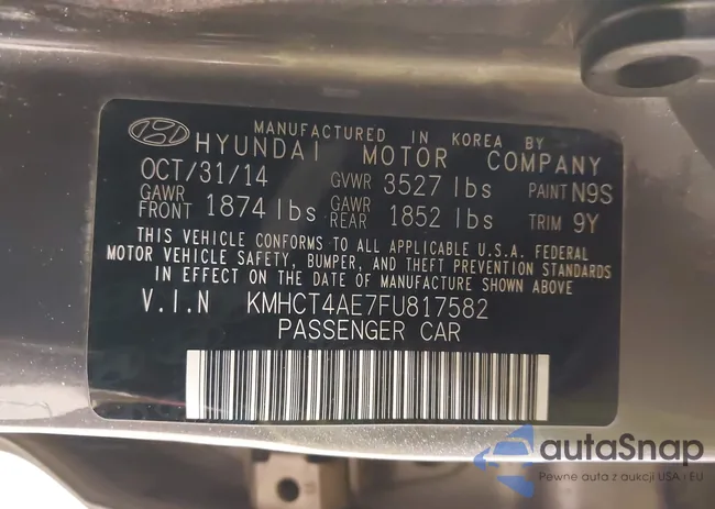 KMHCT4AE7FU817582: 44194686