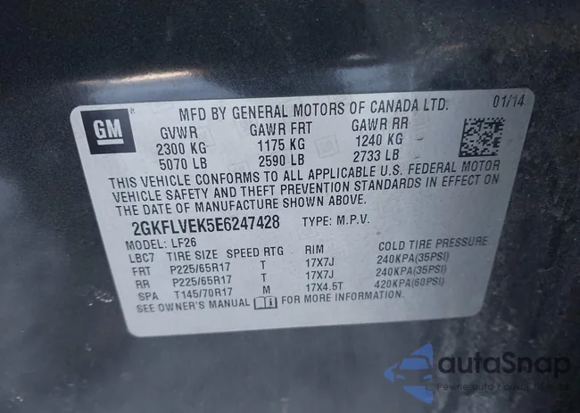 2GKFLVEK5E6247428: 44194688