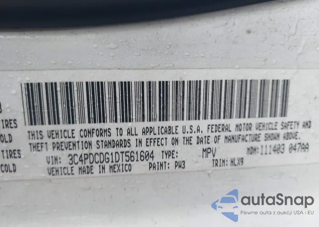 3C4PDCDG1DT561604: 44194746