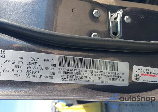 3C4NJCAB8KT809675: 44194800