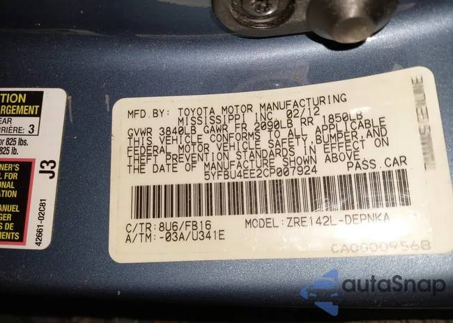 5YFBU4EE2CP007924: 44194871