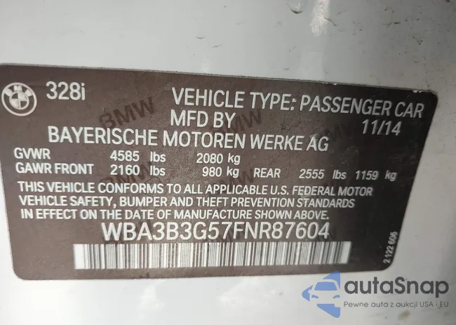 WBA3B3G57FNR87604: 44194900