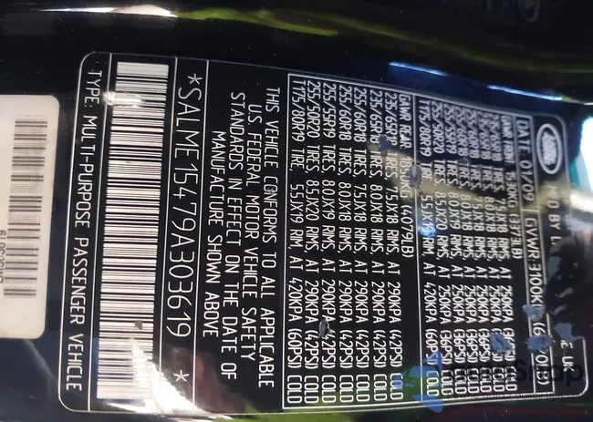 SALME15479A303619: 44194060