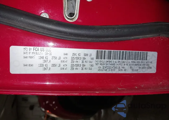 3C4PDDGG1HT549119: 44194107