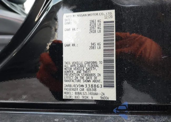 1N4BL4CV5MN338863: 44194164