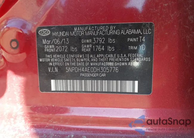 5NPDH4AE0DH305776: 44194232