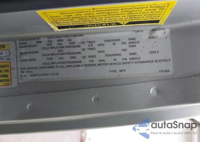 1GDW7LCGXE1112172: 44195496