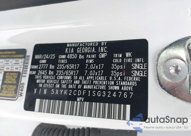 5XYK2CDF1SG324767: 44195530