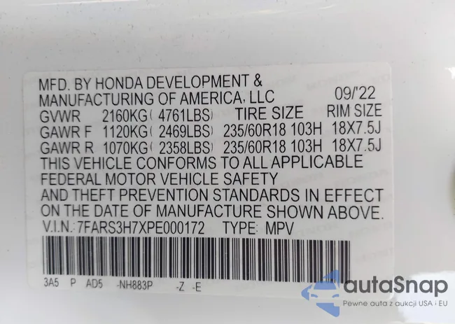 7FARS3H7XPE000172: 44195589