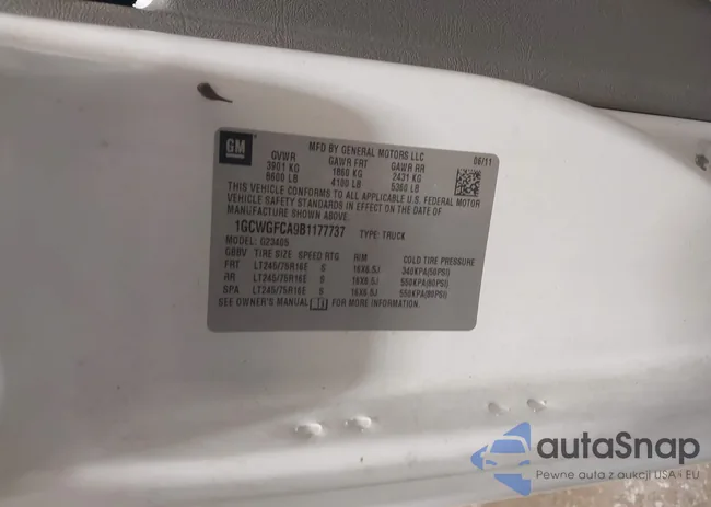 1GCWGFCA9B1177737: 44195621