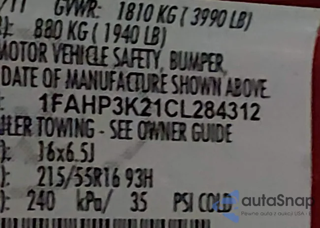 1FAHP3K21CL284312: 44195673