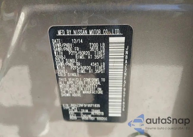 JN8AZ2NF5F9571835: 44195786