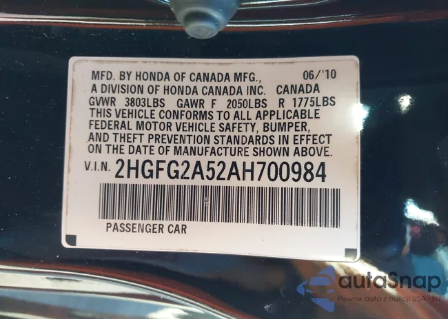 2HGFG2A52AH700984: 44195838