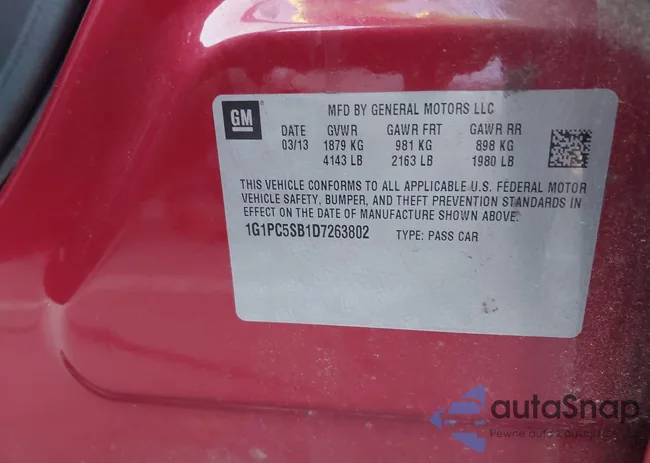 1G1PC5SB1D7263802: 44195016