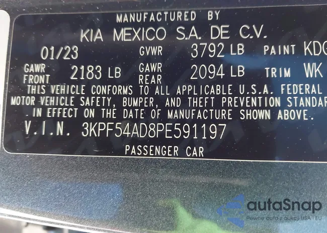 3KPF54AD8PE591197: 44195185