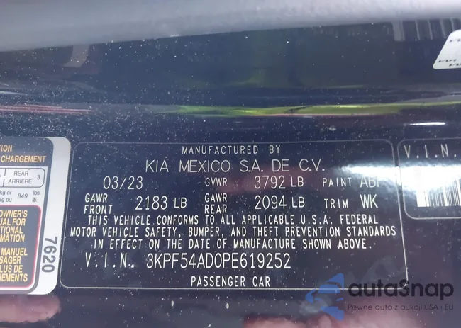 3KPF54AD0PE619252: 44195186