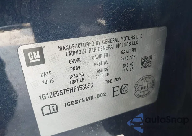 1G1ZE5ST6HF153853: 44195224