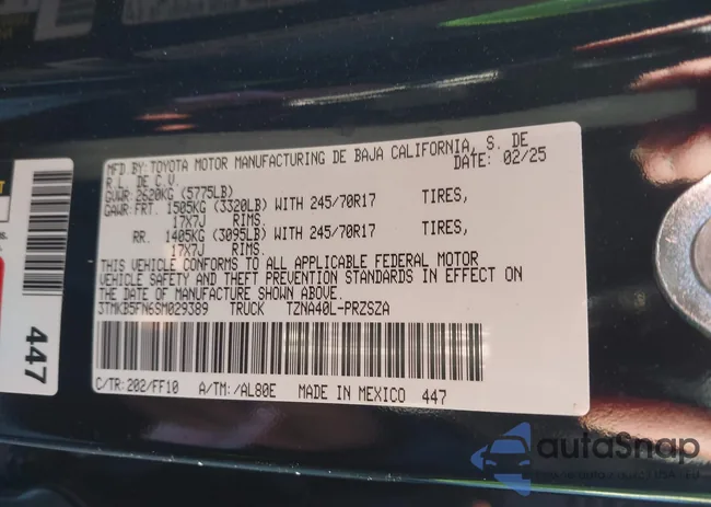 3TMKB5FN6SM029389: 44195228