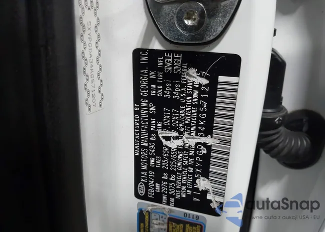 5XYPGDA34KG571207: 44195272