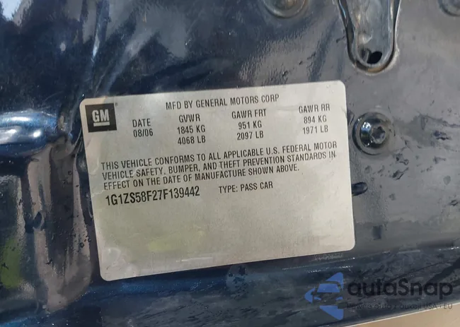 1G1ZS58F27F139442: 44196410