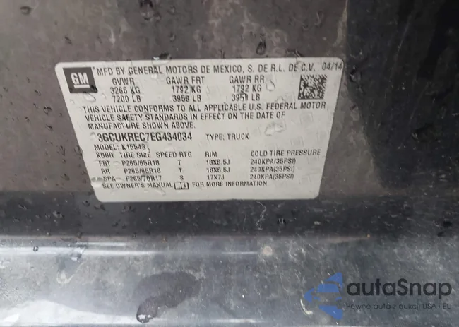 3GCUKREC7EG434034: 44196617