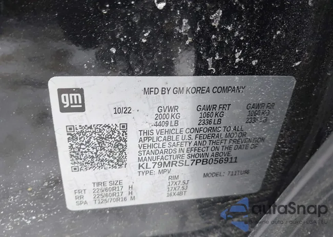 KL79MRSL7PB056911: 44196785