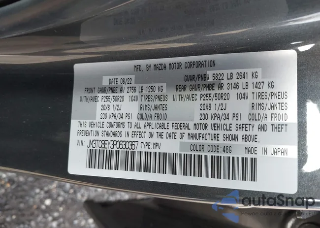 JM3TCBEY3P0630367: 44196888