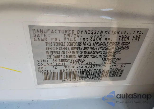 3N1AB8CV1SY229805: 44196961