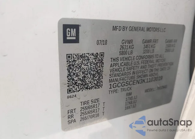 1GCGSCEN3K1103019: 44197488