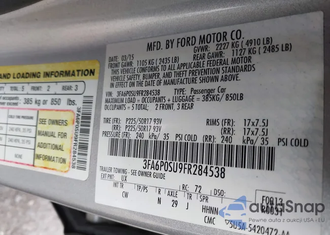 3FA6P0SU9FR284538: 44197496