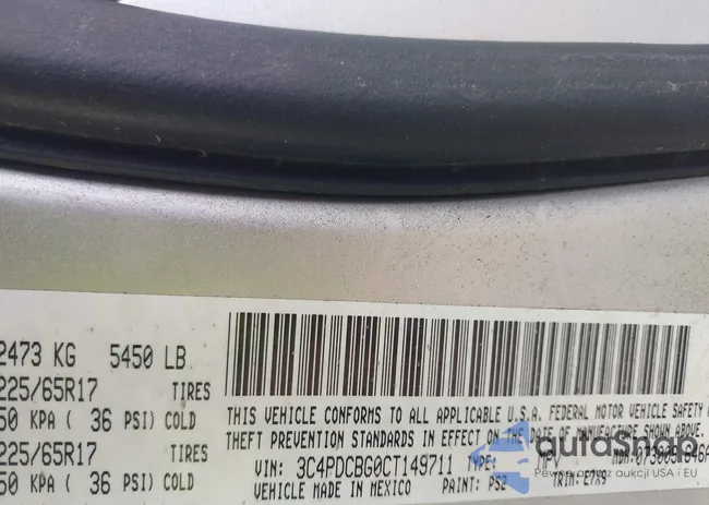 3C4PDCBG0CT149711: 44197564