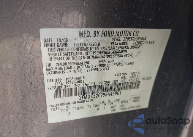 2FMDK52C99BA45901: 44197690