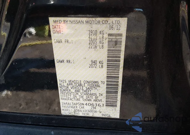 1N4AL3AP5DN406363: 44197765