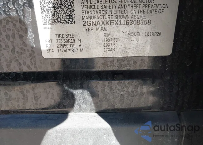 2GNAXKEX1J6308358: 44197784