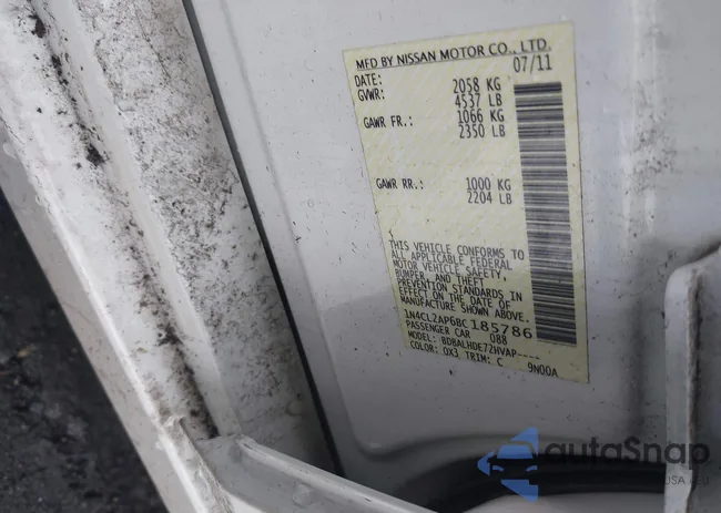 1N4CL2AP6BC185786: 44197833