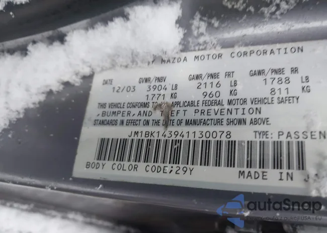 JM1BK143941130078: 44197891