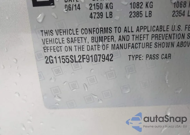 2G1155SL2F9107942: 44198422