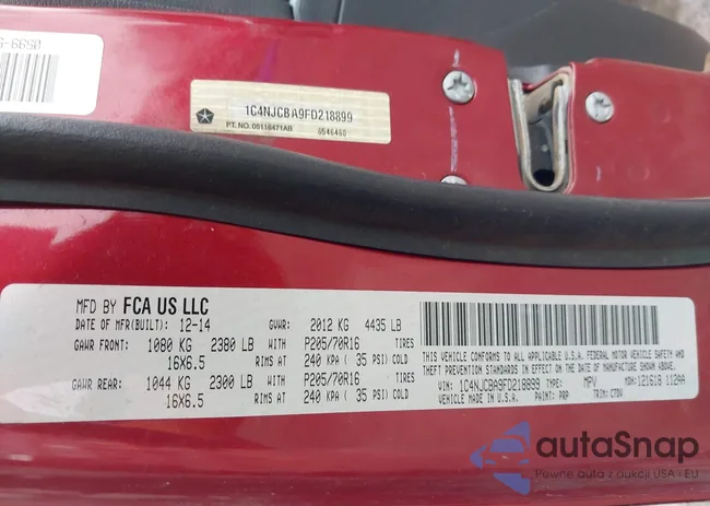 1C4NJCBA9FD218899: 44198616