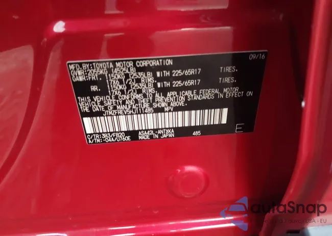 JTMZFREV5HJ111485: 44198784