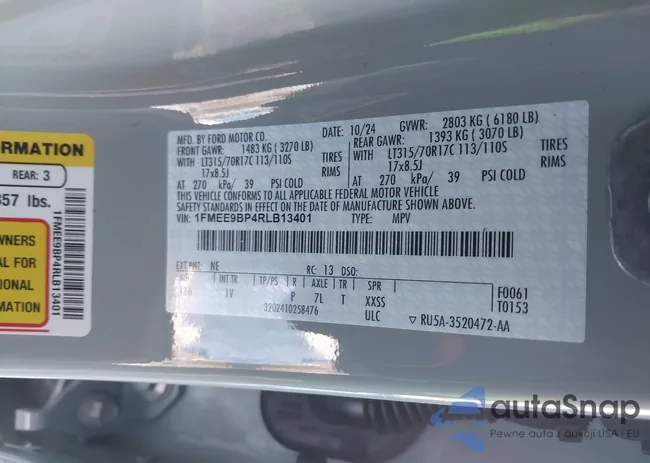 1FMEE9BP4RLB13401: 44198862