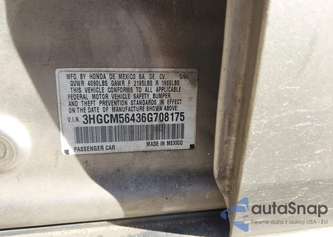 3HGCM56436G708175: 44199407