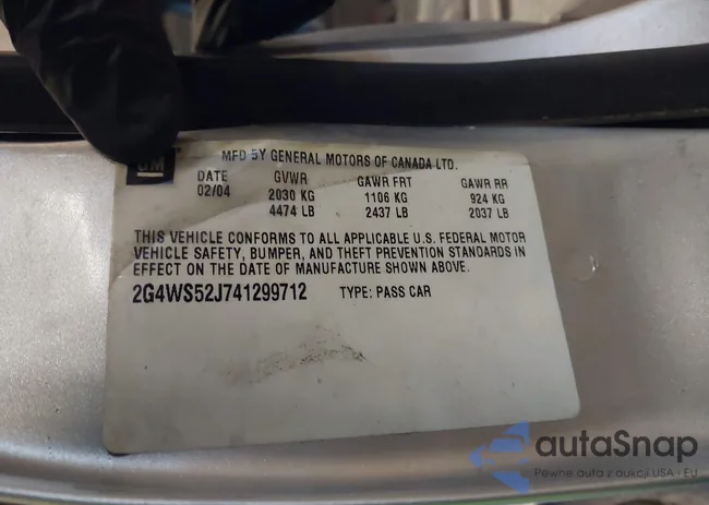 2G4WS52J741299712: 44199446