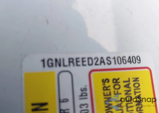 1GNLREED2AS106409: 44199475