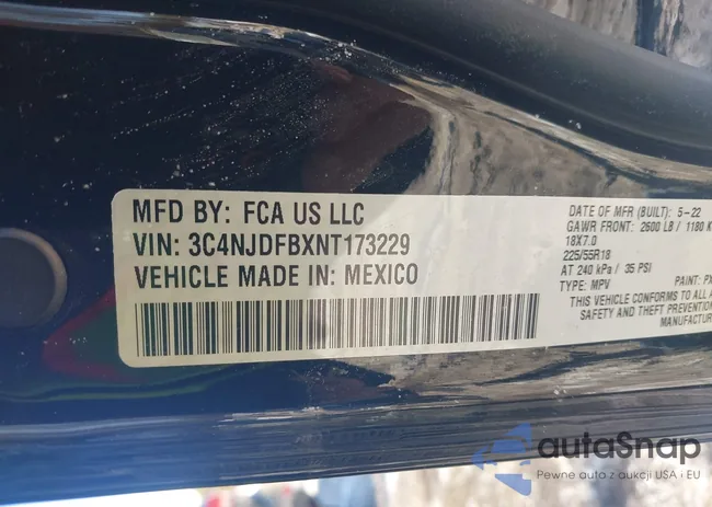 3C4NJDFCXNT173229: 44199491