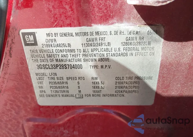 3GSCL33P28S704000: 44199533