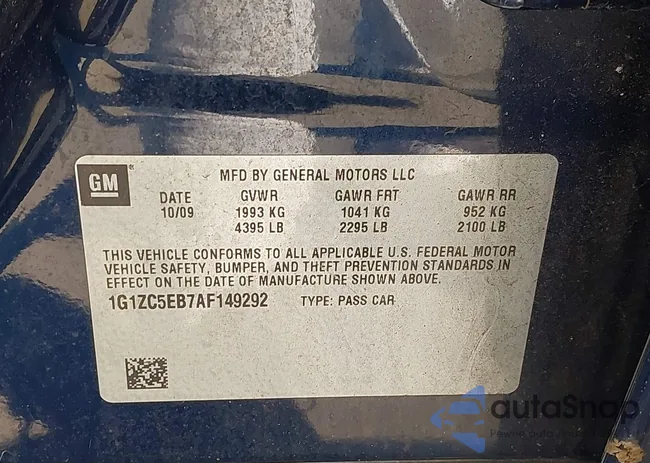 1G1ZC5EB7AF149292: 44199691