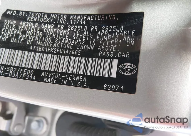 4T1BD1FK2FU147865: 44199866