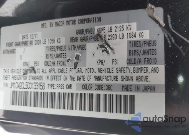 JM1CW2CL5C0133158: 44199898