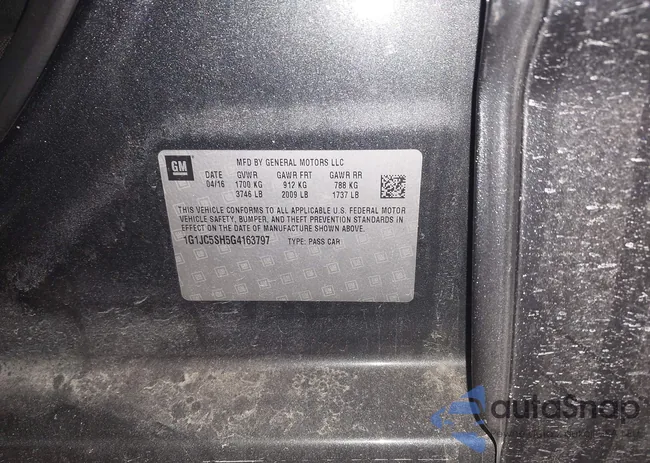 1G1JC5SH5G4163797: 44199953